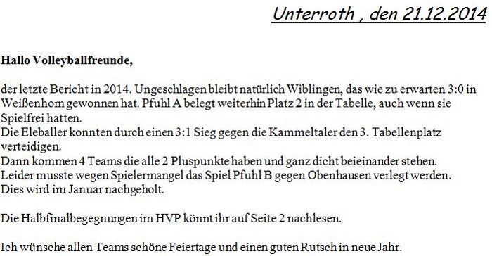 Volleyball Wiblingen