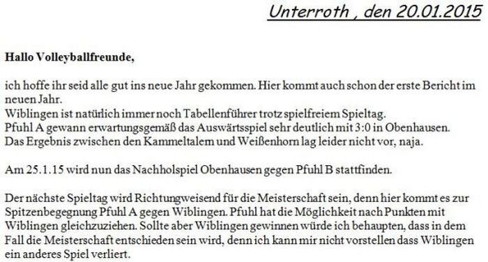 Volleyball Wiblingen